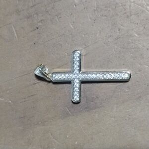 Gold Plated Cross Necklace